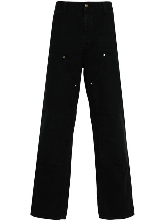 Double knee organic cotton trousers