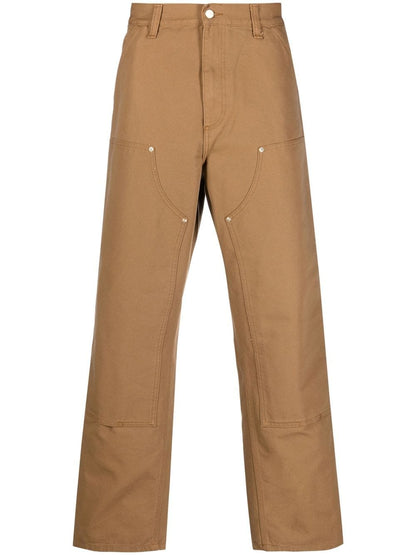 Double knee organic cotton trousers