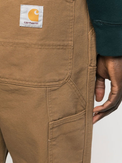 Double knee organic cotton trousers