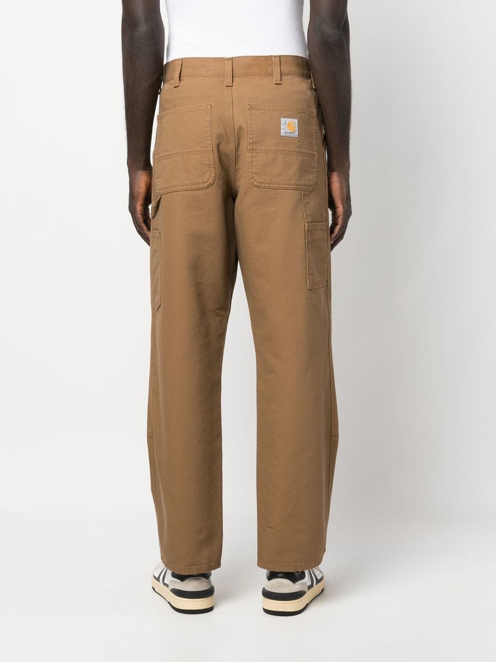 Double knee organic cotton trousers