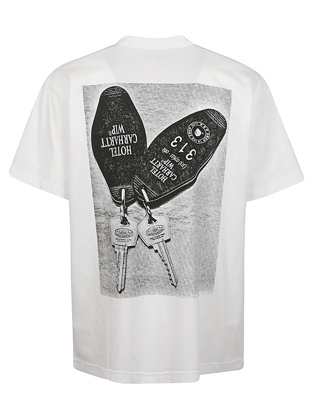 S/s hotel keys organic cotton t-shirt