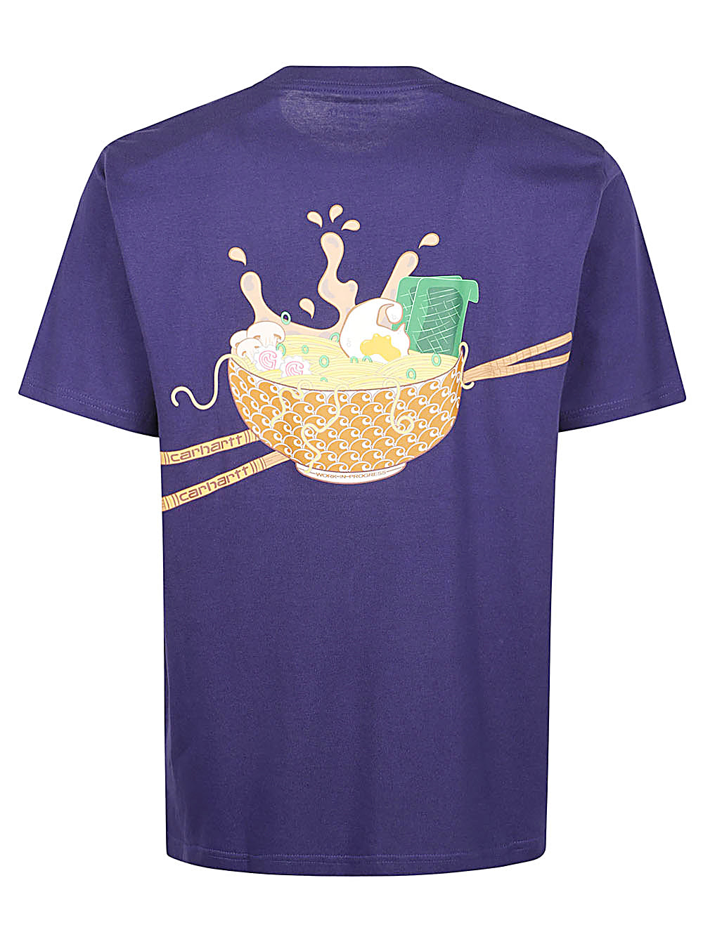 S/s noodle soup organic cotton t-shirt