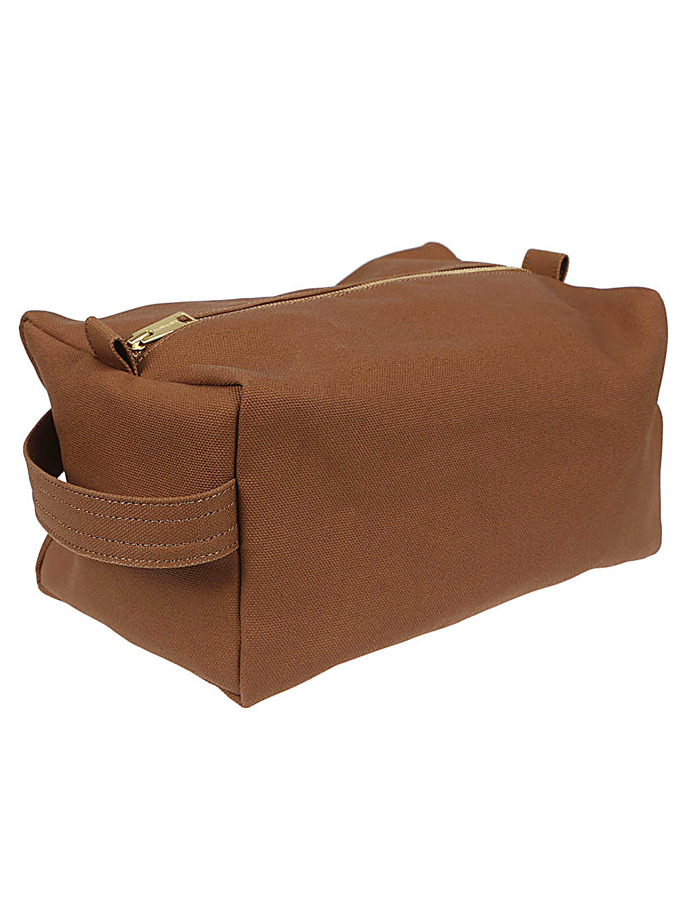 Logo canvas washbag