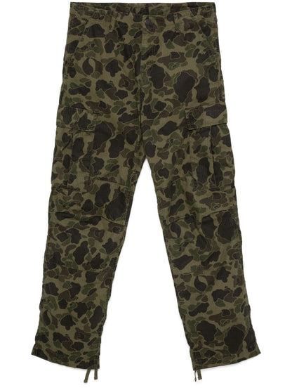 Duck cargo cotton trousers