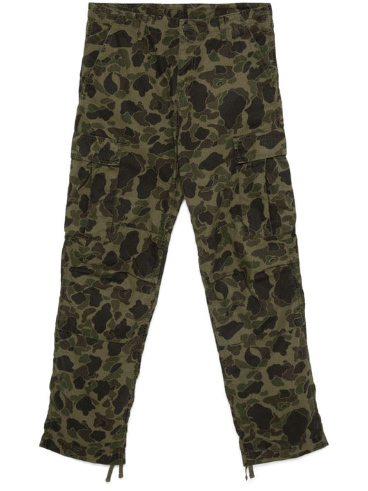 Duck cargo cotton trousers