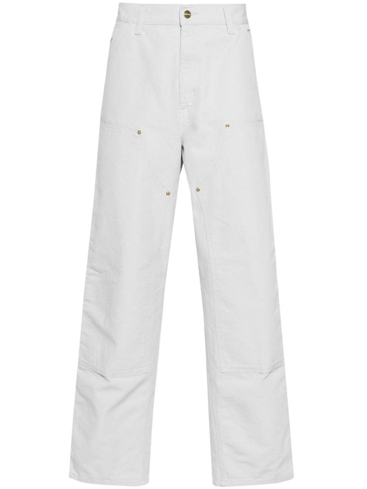 Double knee organic cotton pants