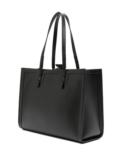 Love leather tote bag