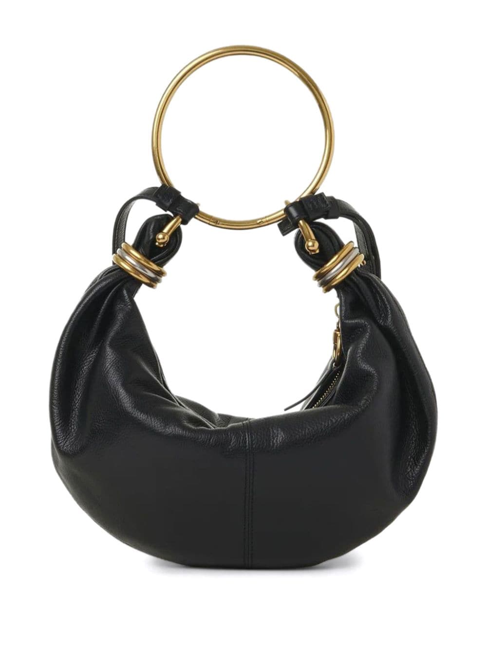 Bracelet leather handbag