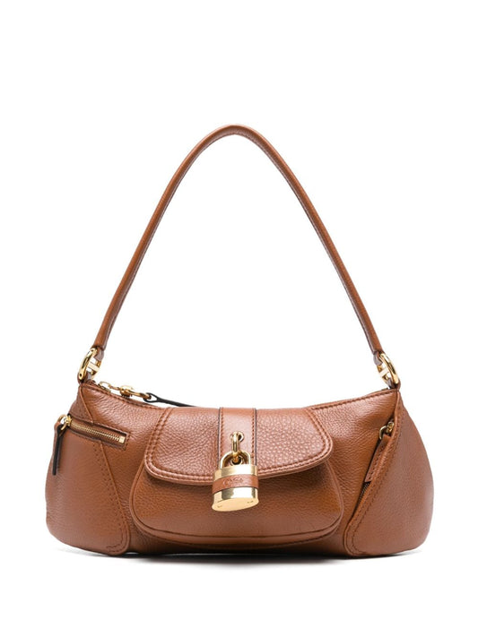 The 99 leather shoulder bag