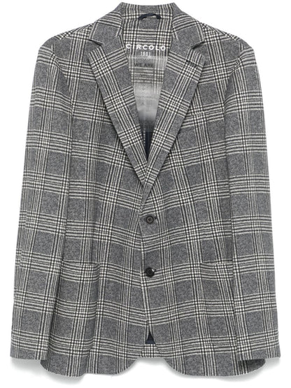 Cotton single-breasted jacket