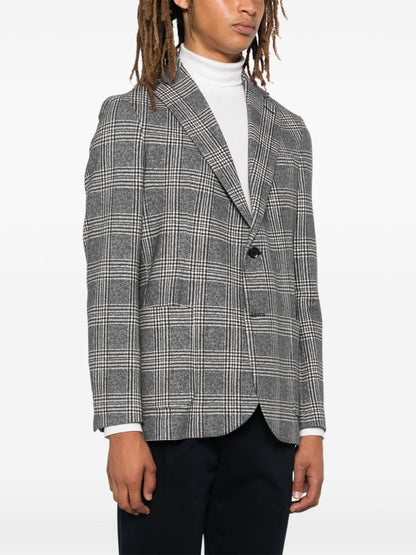 Cotton single-breasted jacket