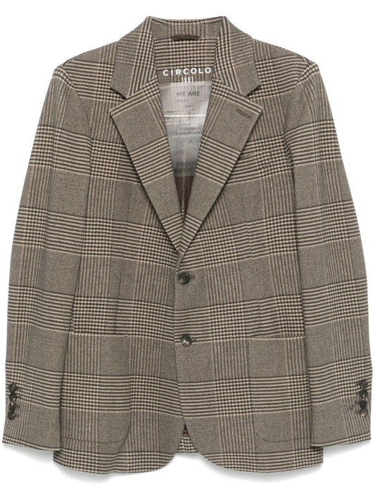 Cotton single-breasted jacket