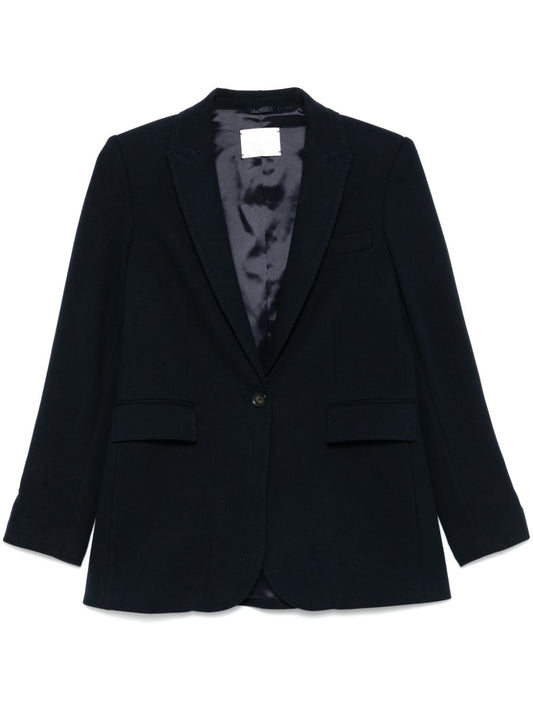 Cotton single-breasted jacket