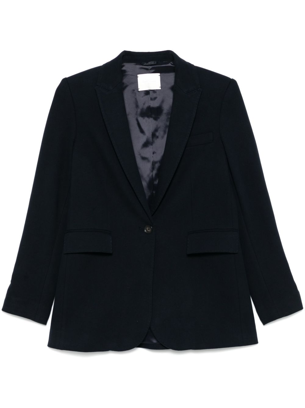 Cotton single-breasted jacket