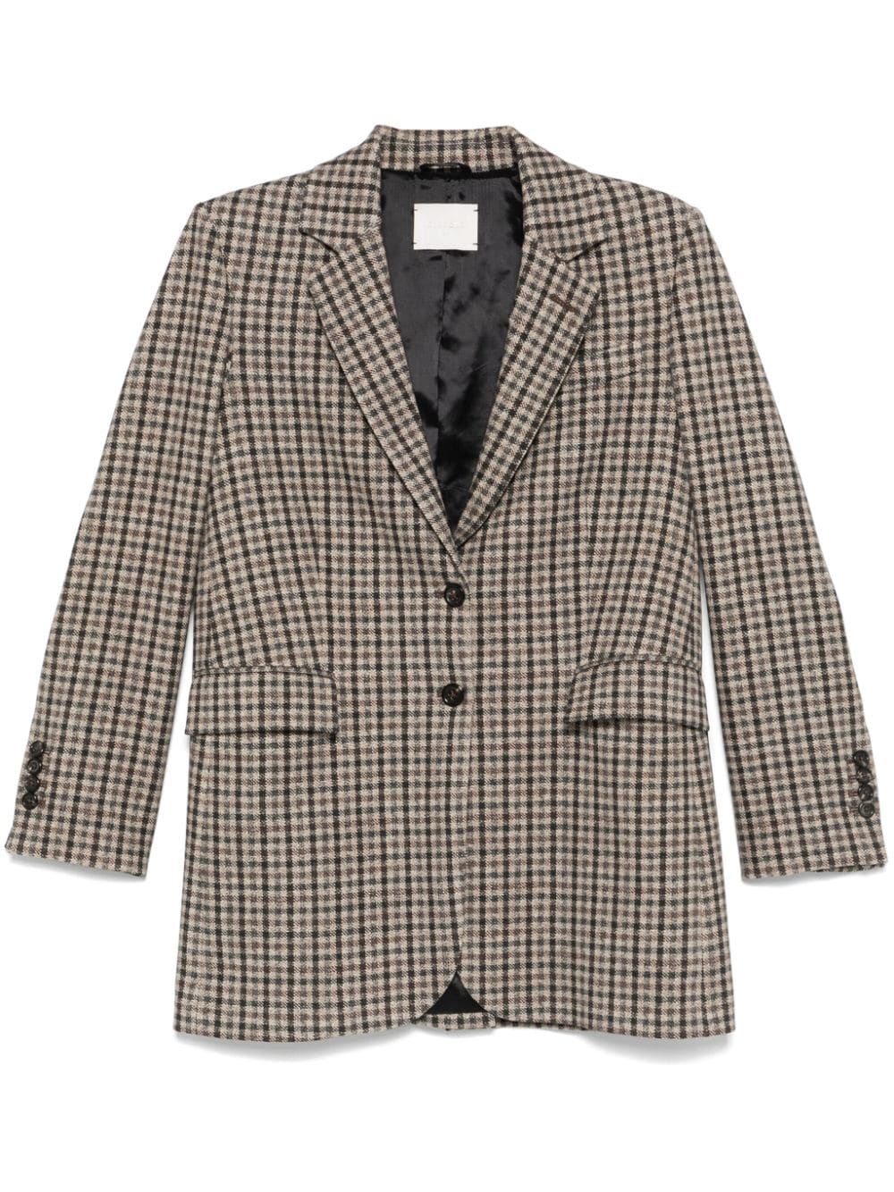 Cotton single-breasted jacket