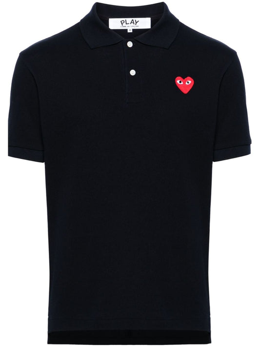 Logo cotton polo shirt