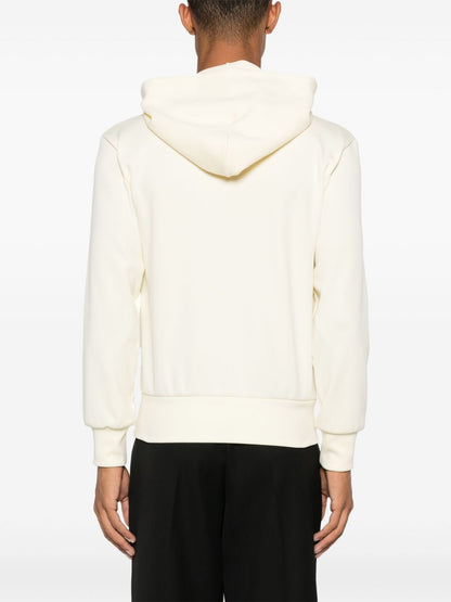 Logo cotton hoodie