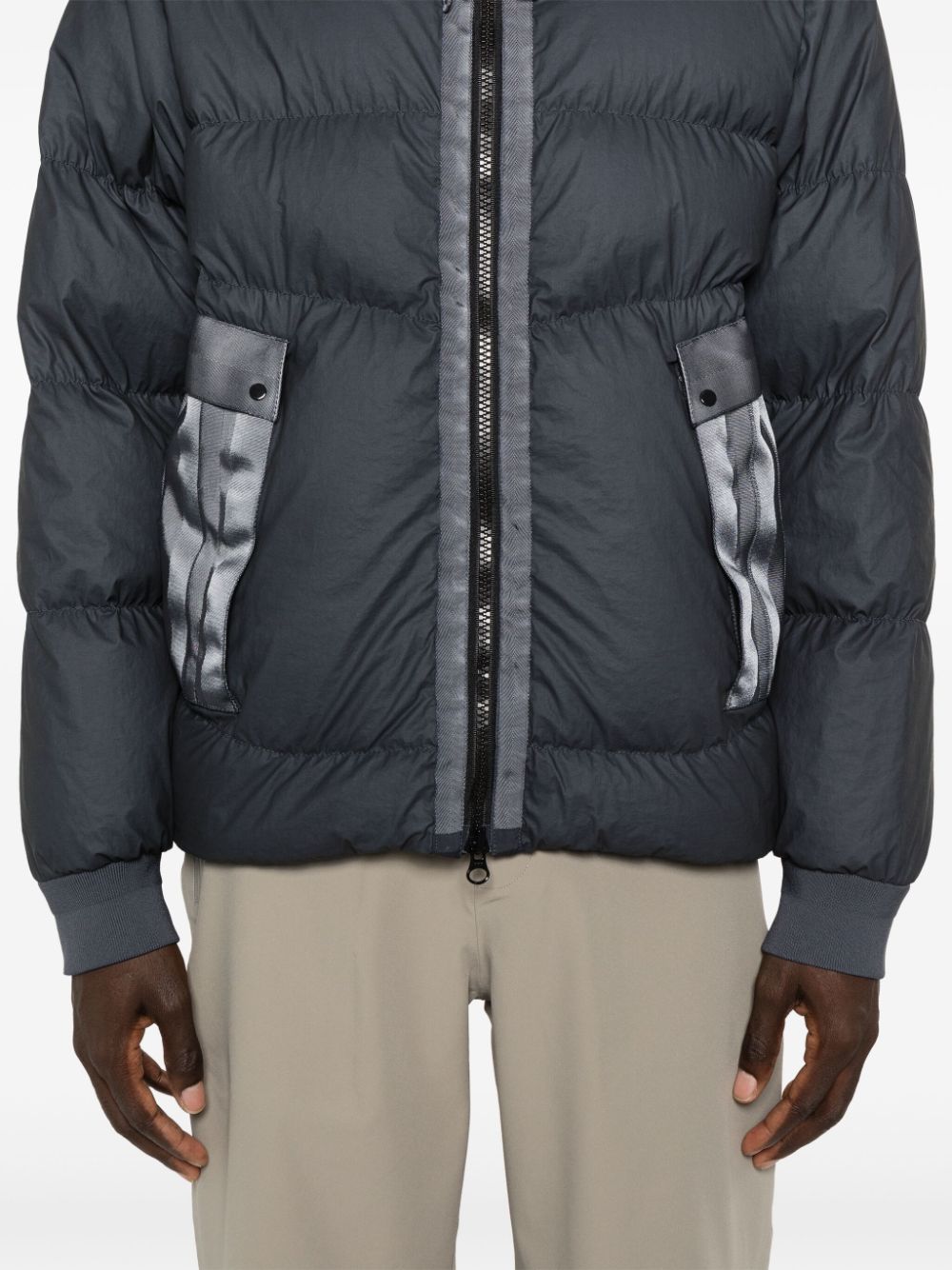 Nylon down jacket