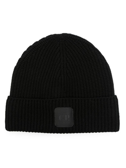 Logo wool beanie