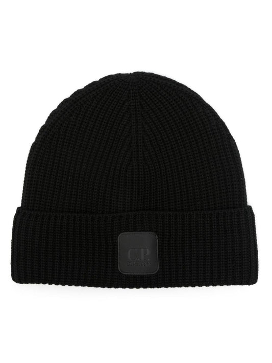 Logo wool beanie