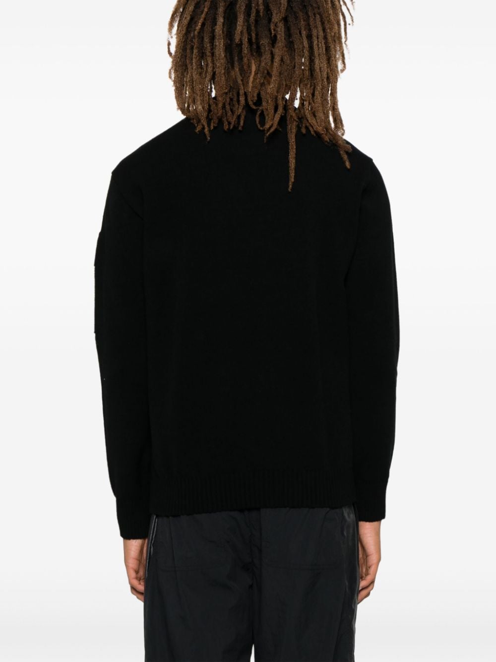 Wool crewneck sweater