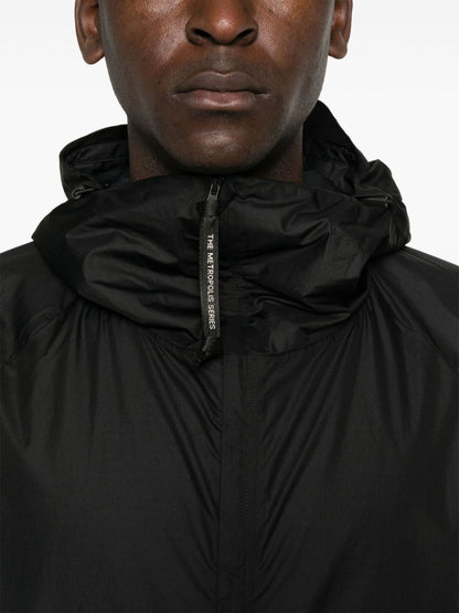 Hooded padded jacket