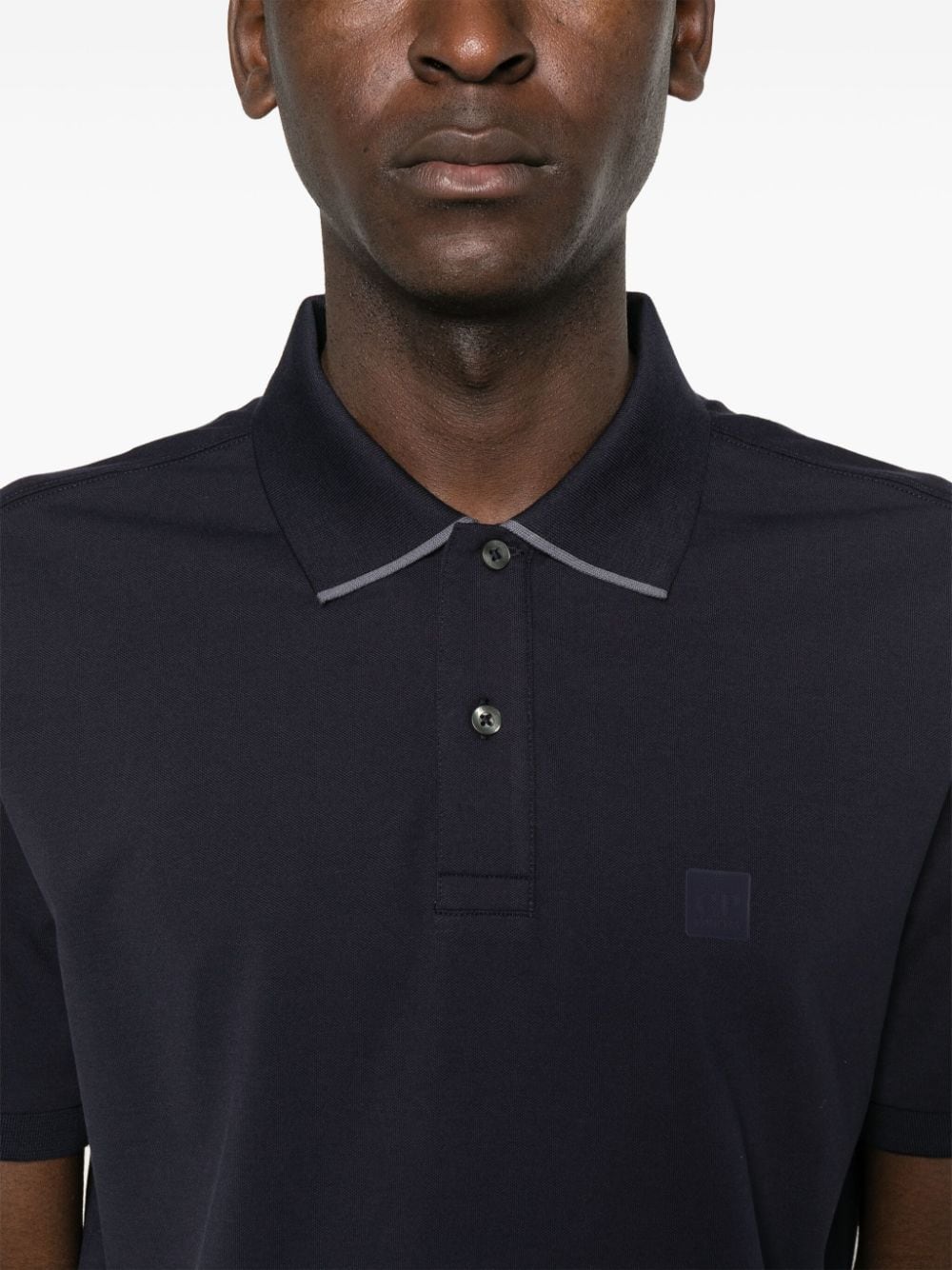 Logo cotton polo shirt