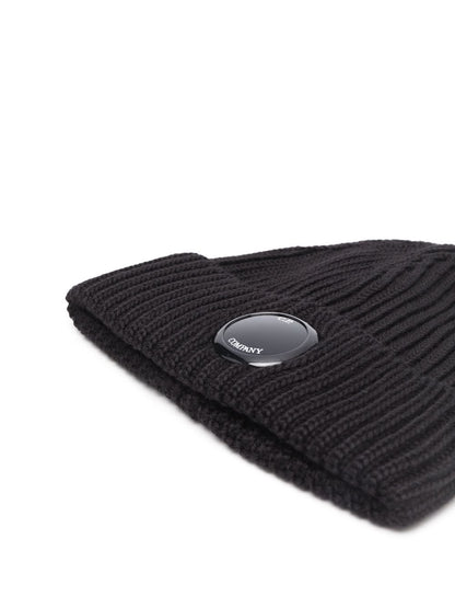 Lens wool beanie