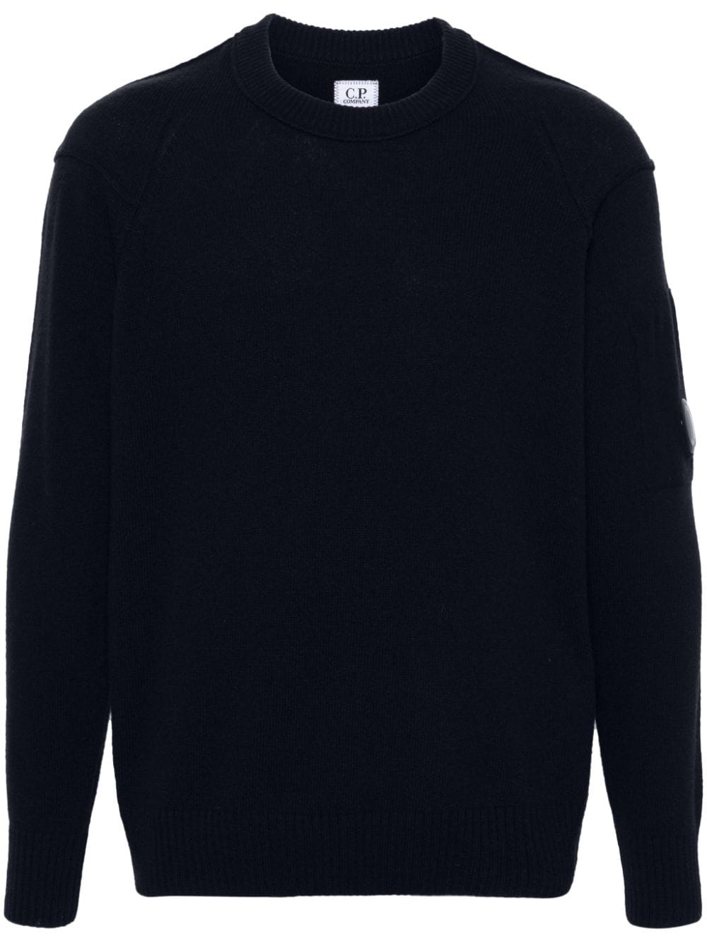 Wool crewneck sweater