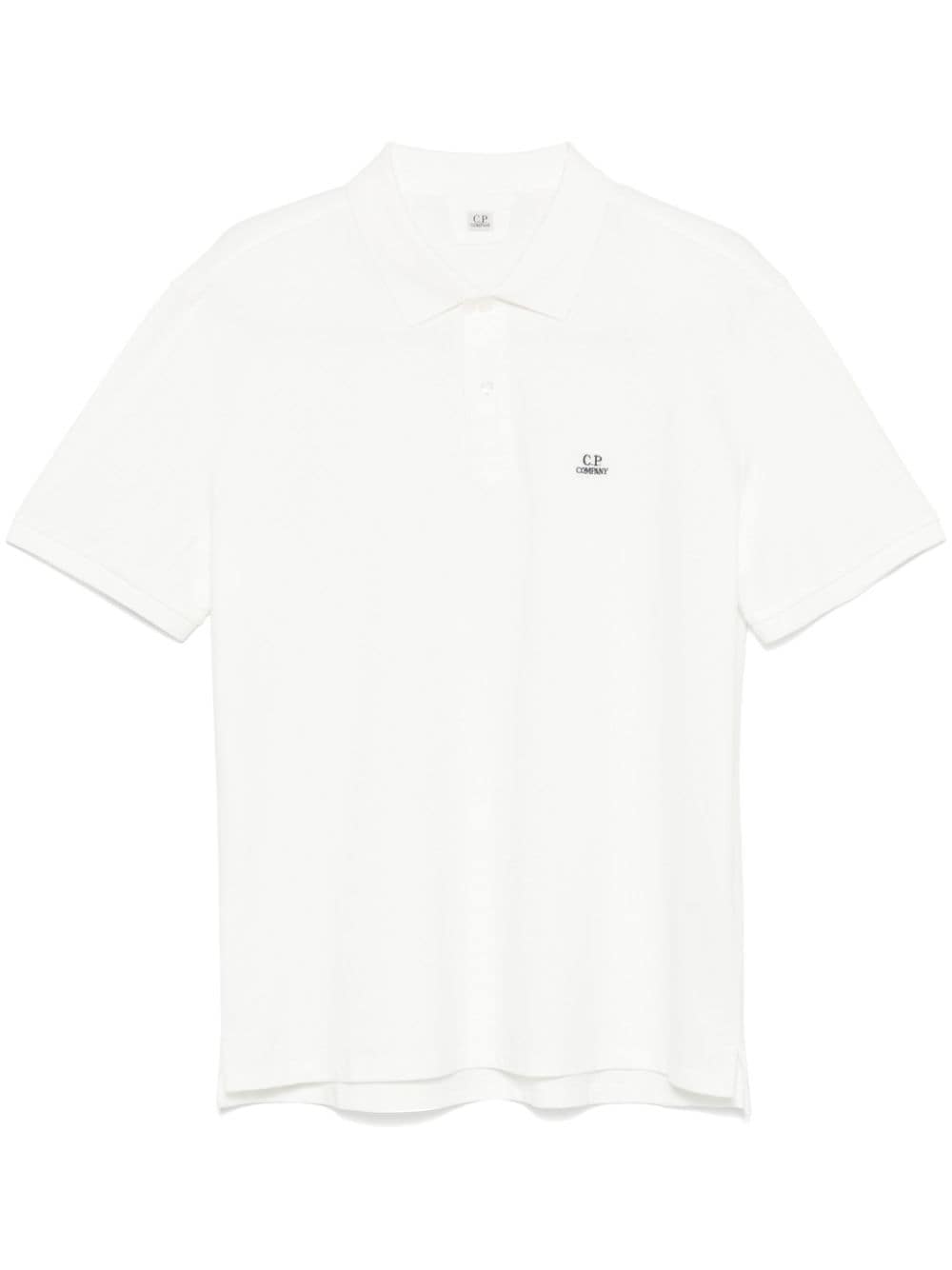 Logo cotton polo shirt