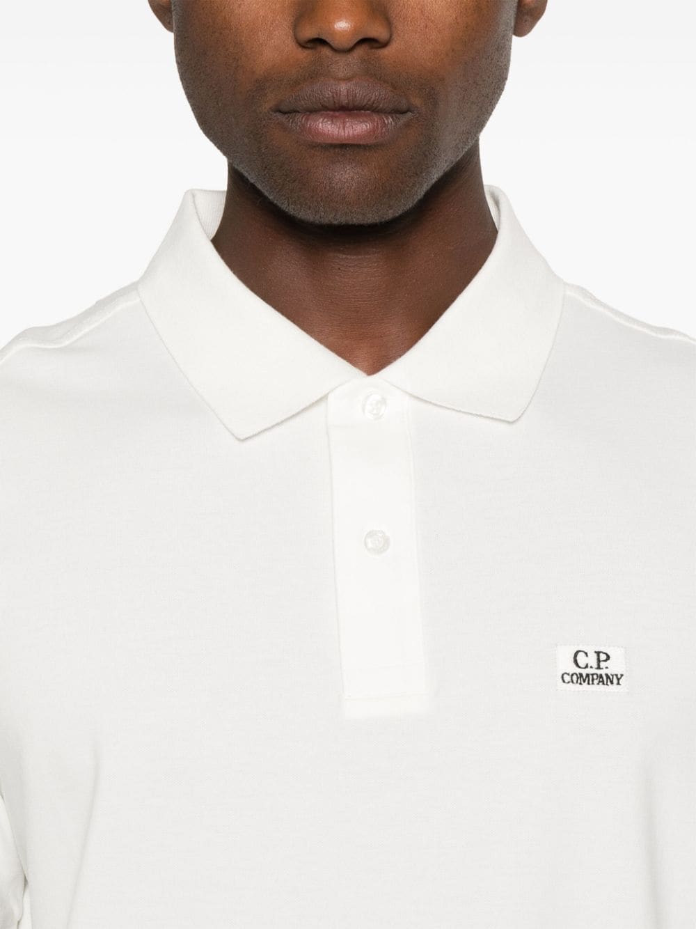 Logo cotton polo shirt