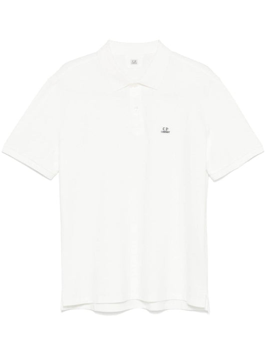 Logo cotton polo shirt