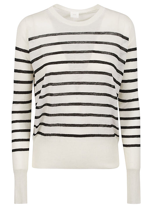 Wool striped sweater