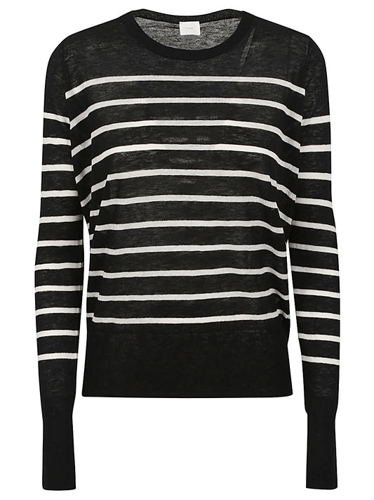 Wool striped sweater