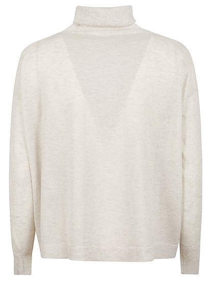 Cashmere high-neck sweater