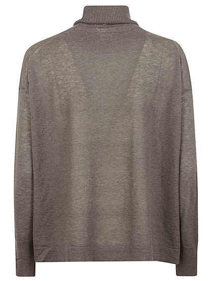 Cashmere high-neck sweater