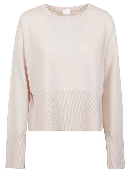 Cashmere crenweck sweater