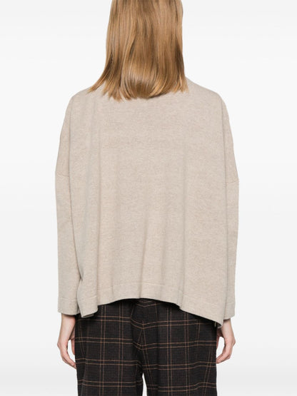 Wool turtle-neck sweater