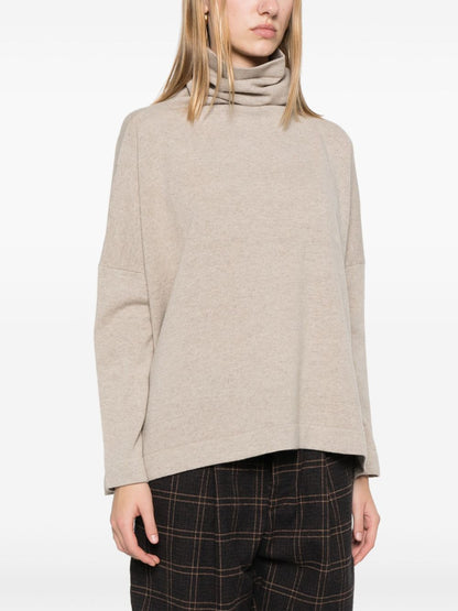 Wool turtle-neck sweater