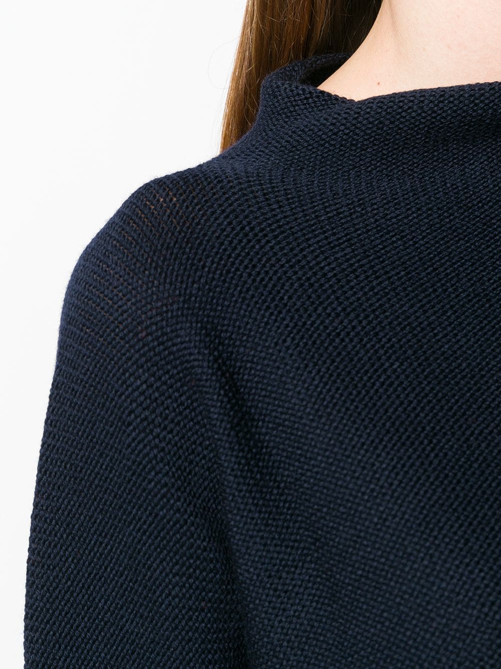 Wool turtle-neck sweater