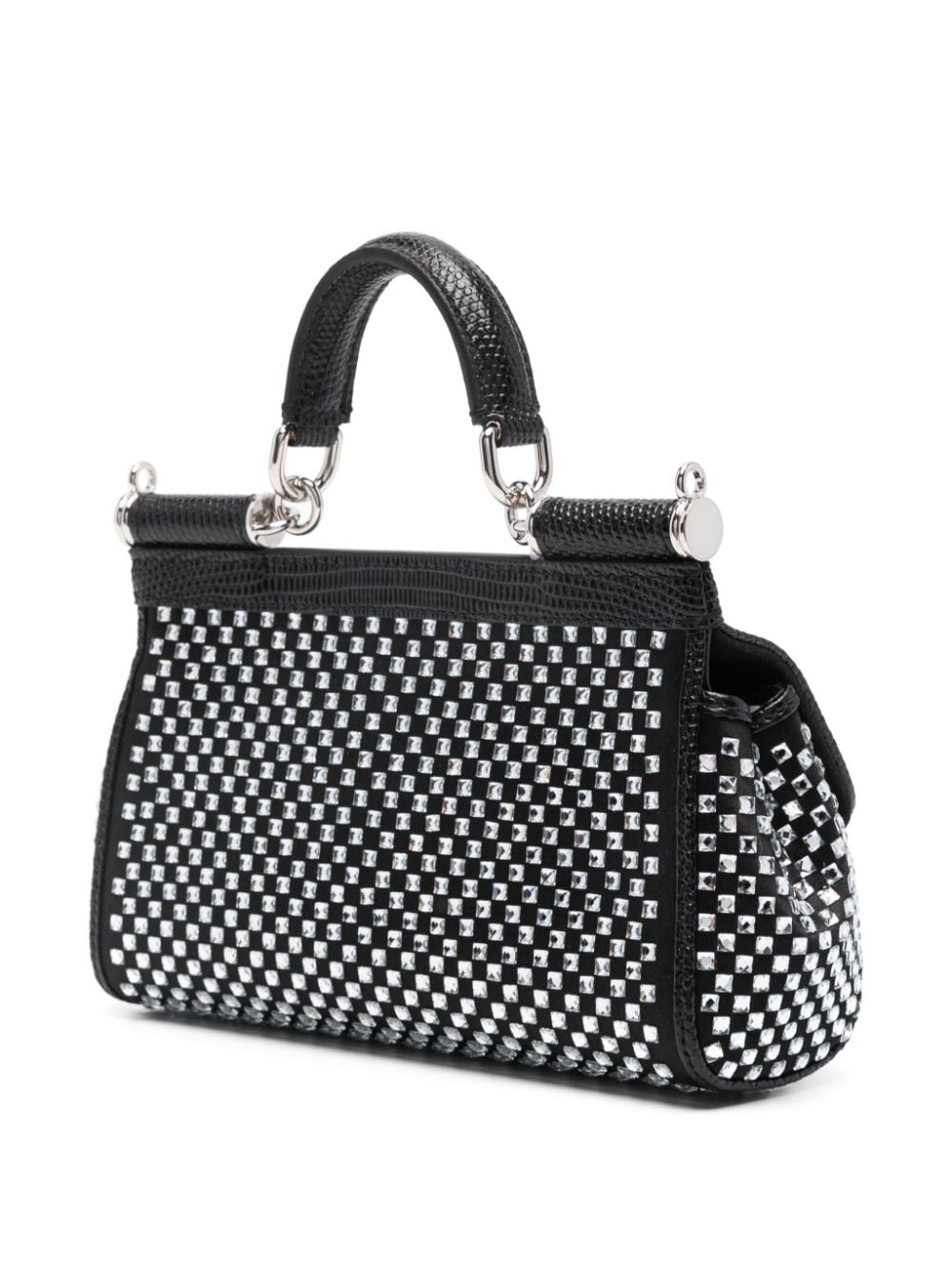 Sicily crystal embellished small handbag