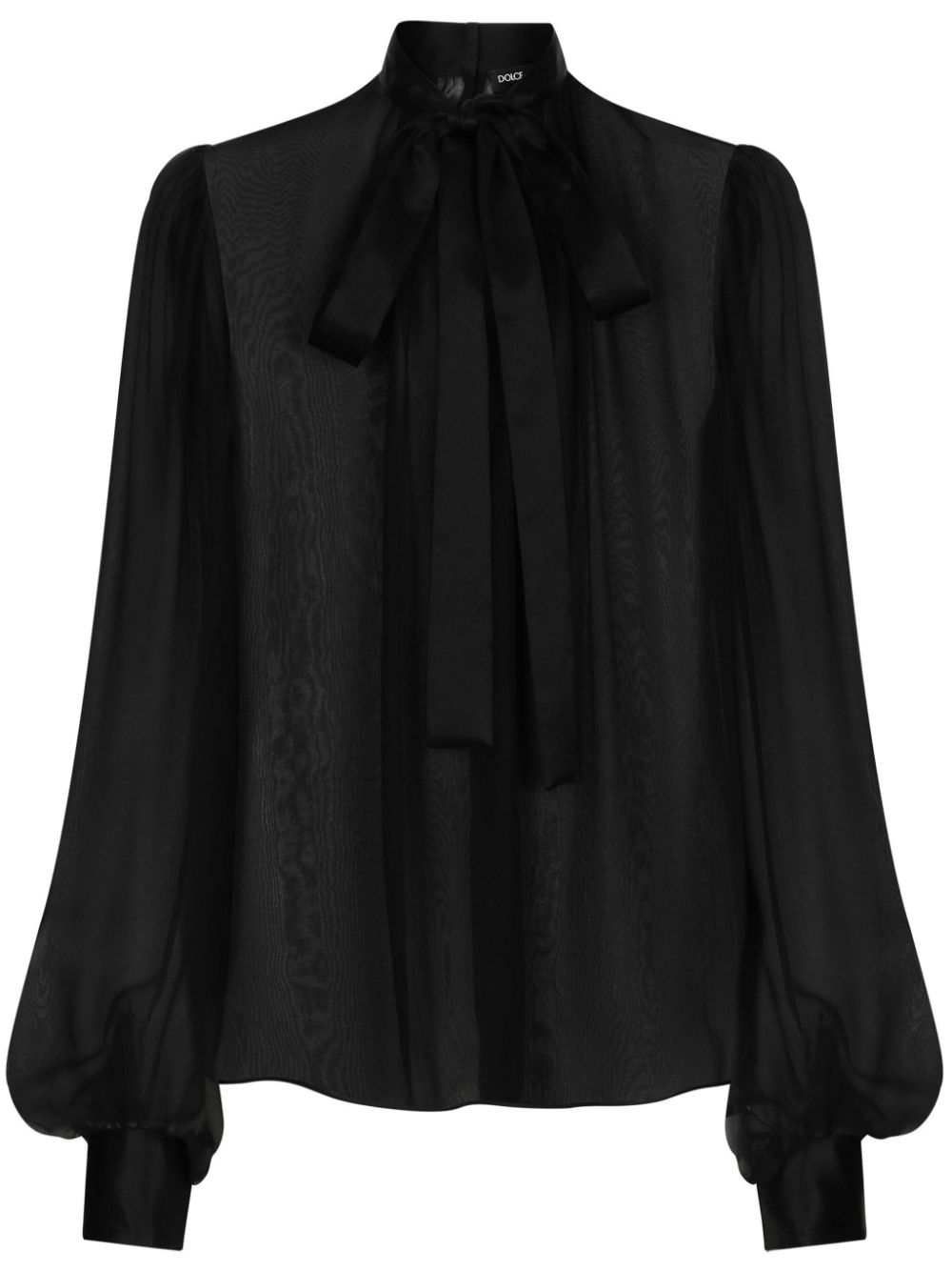 Silk chiffon blouse