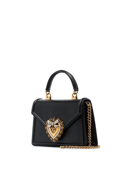 Devotion small leather handbag