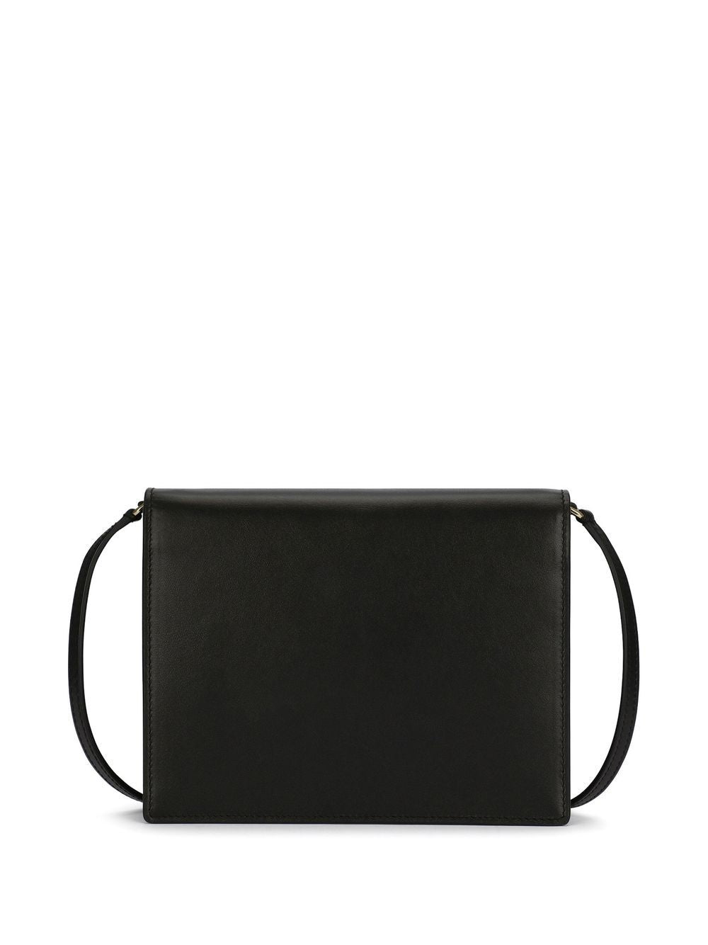 Dg logo leather crossbody bag