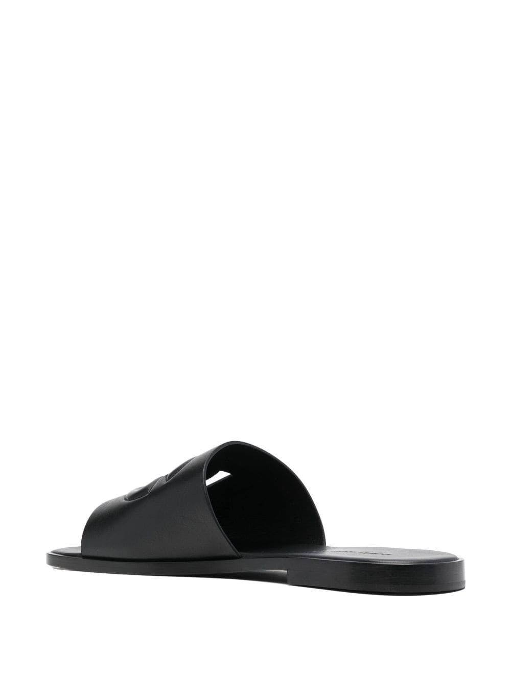 Dg leather flat sandals