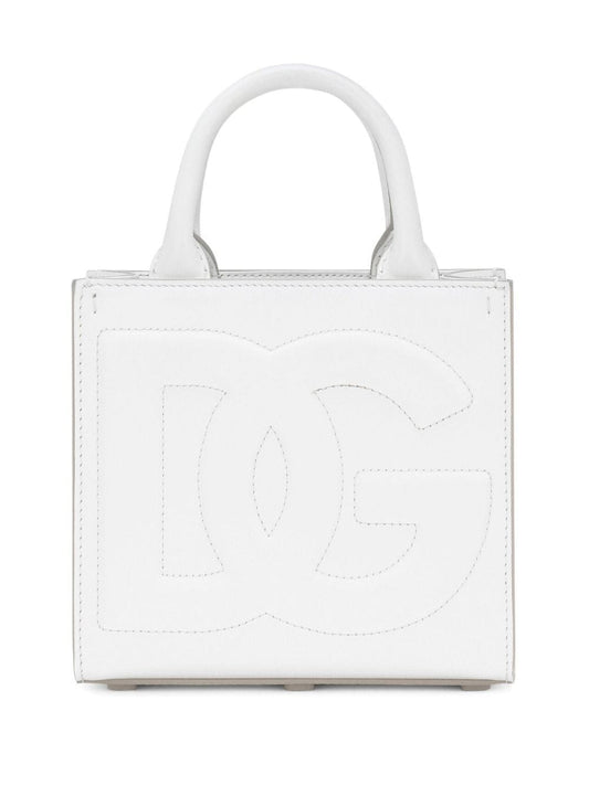 Dg daily mini leather tote bag