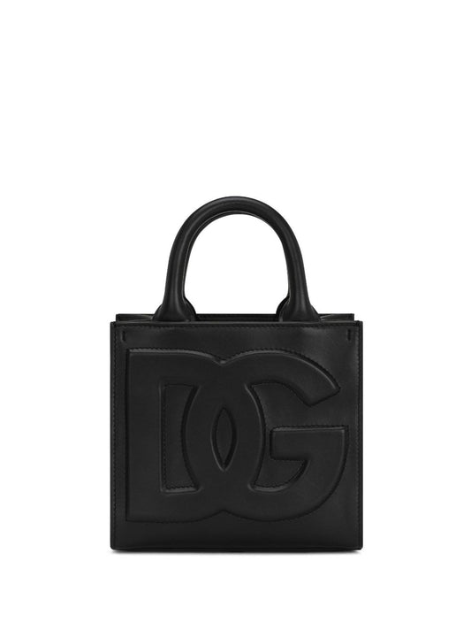 Dg daily mini leather tote bag