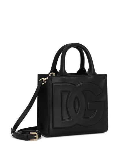 Dg daily mini leather tote bag