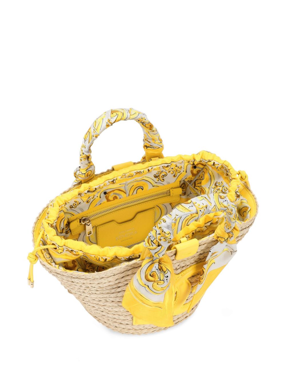 Kendra straw basket bag