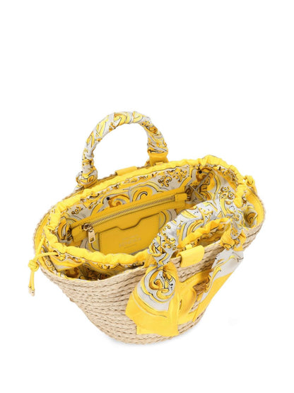 Kendra straw basket bag